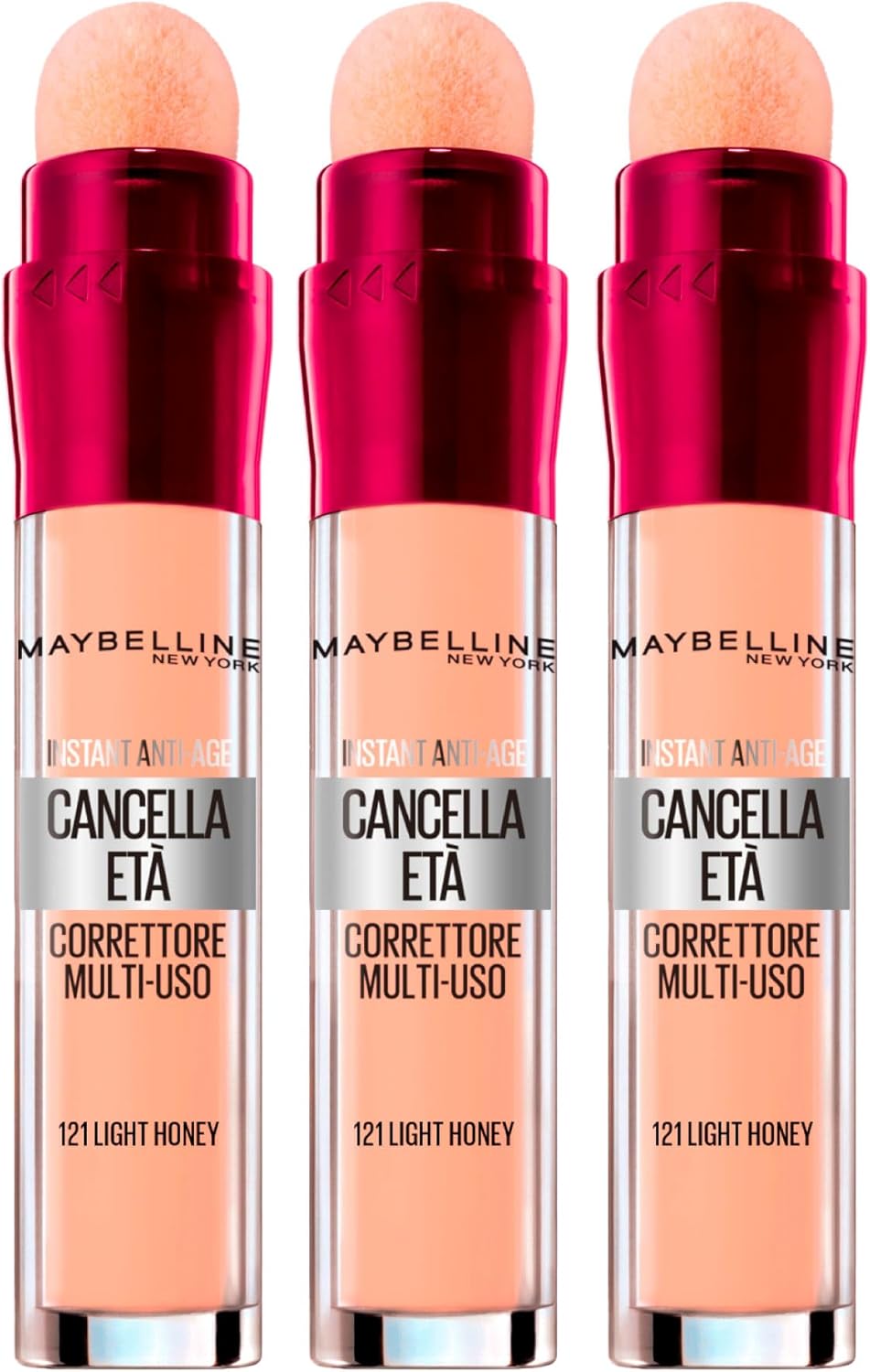 Thumbnail 5 de Maybelline New York Il Cancella Età Correttore Liquido Multiuso Colore 02 Nude – Kit 3 pezzi