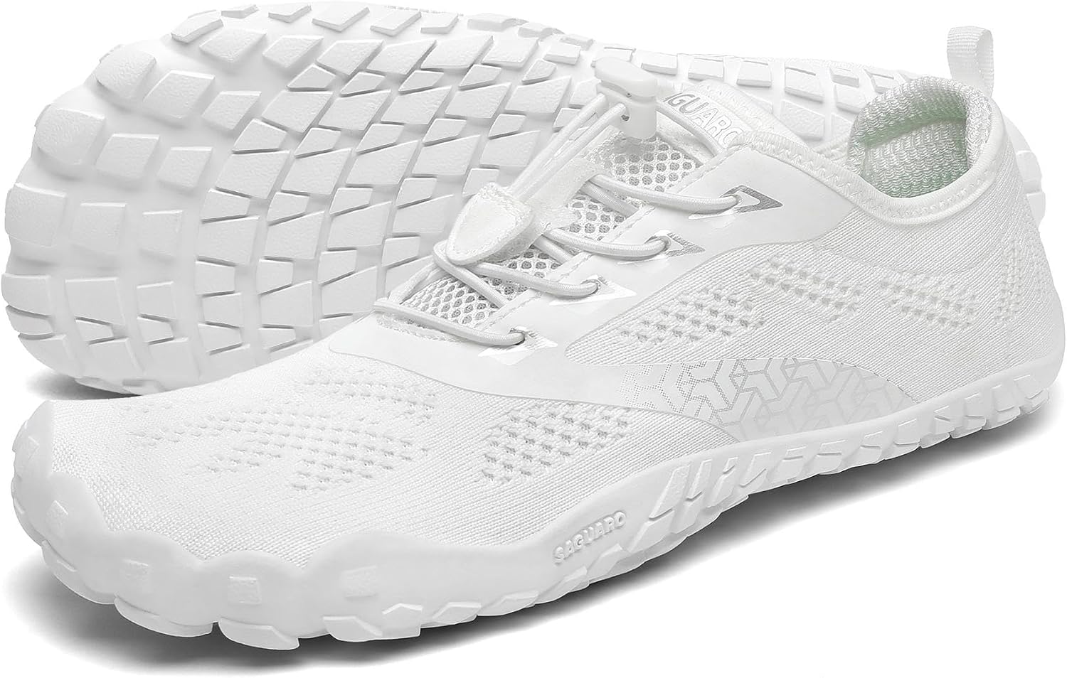Detalle de SAGUARO Unisex Barfußschuhe Traillaufschuhe – Schnelles Trocknen, Zero‑Drop, breiter Zehenraum, Größe 36–50