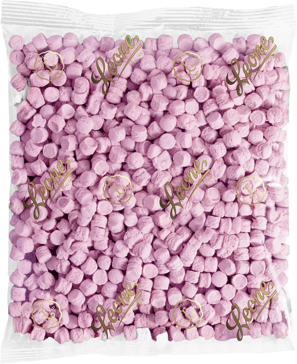 Thumbnail 3 de Leone dal 1857 Sacchetto Ricarica Porta Caramelle - Pastiglie Leone Miste Dissetanti, 500 g (Senza Glutine e Vegane)