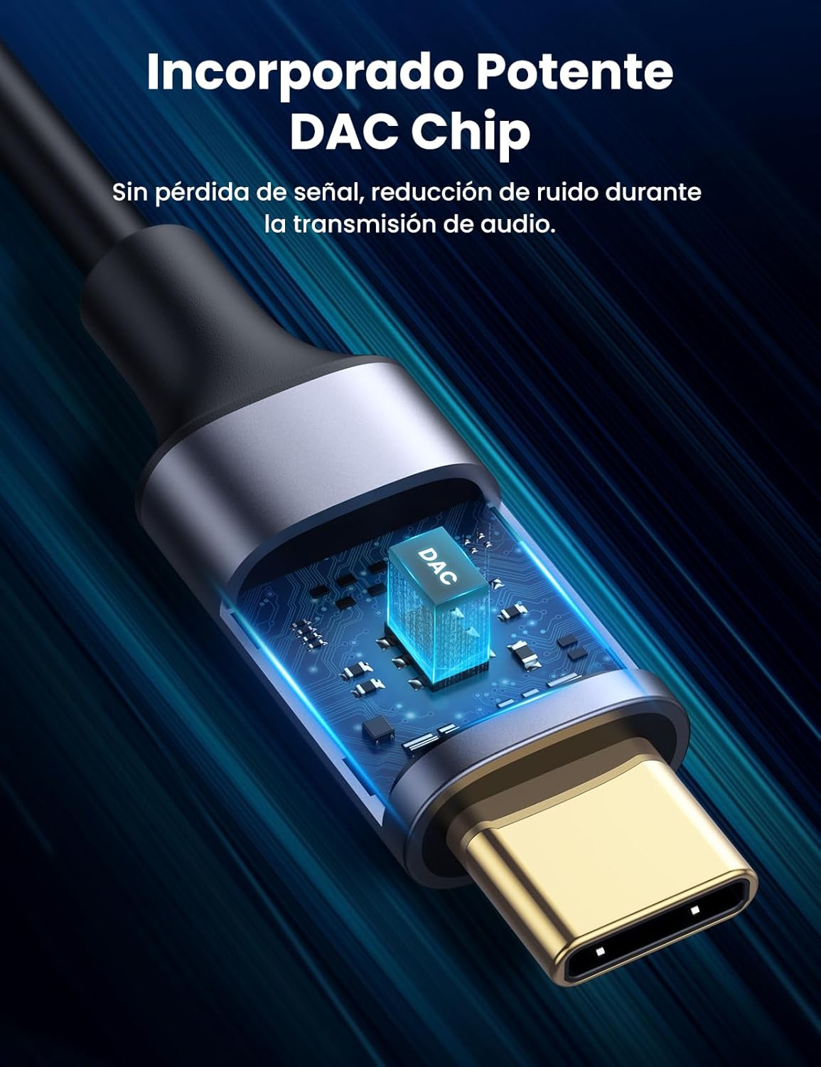 Thumbnail 1 de UGREEN Cable USB-C a RCA HiFi Audio para TV y Consolas 🎵