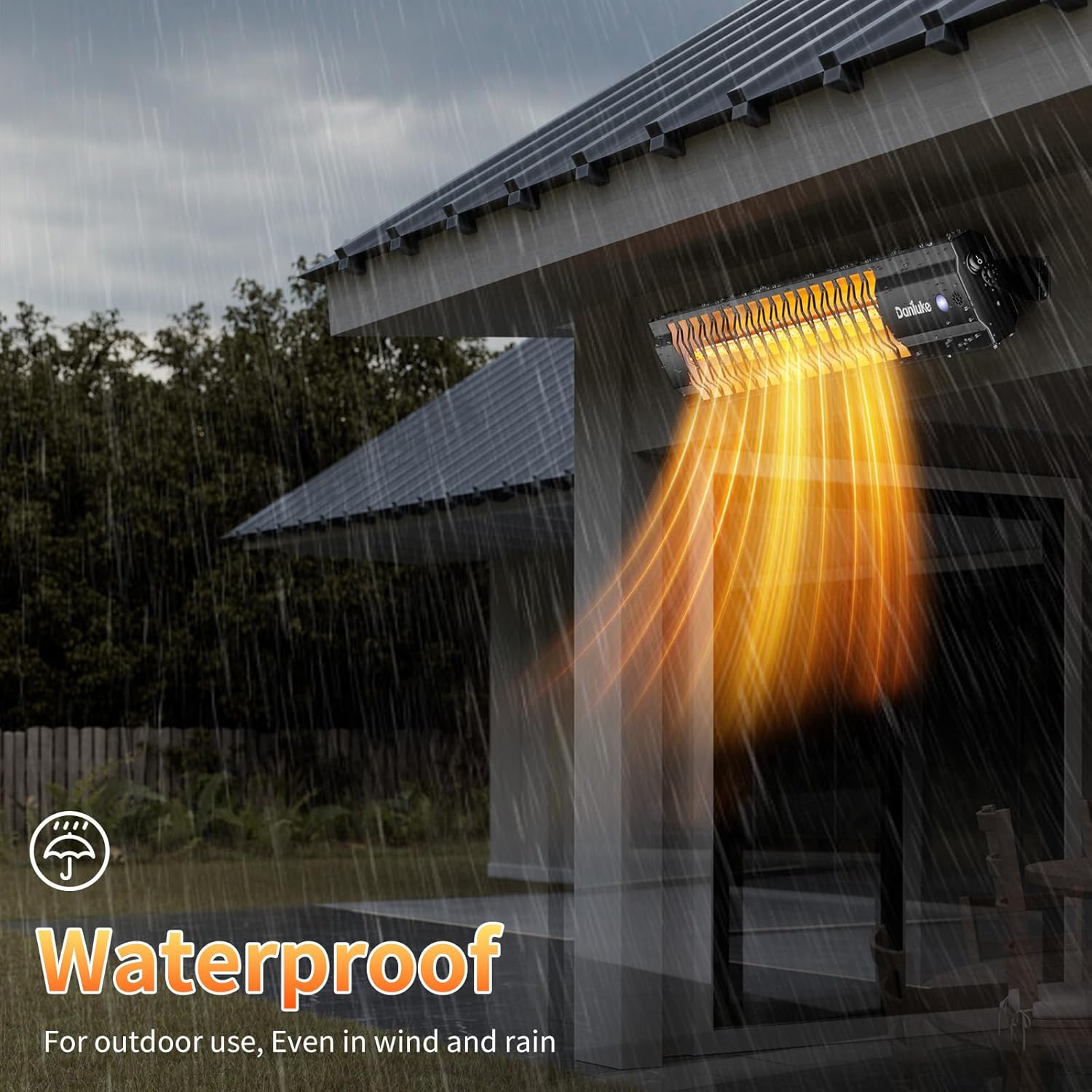 Detalle 2 de Outdoor Wall Heater 1500W ⚡