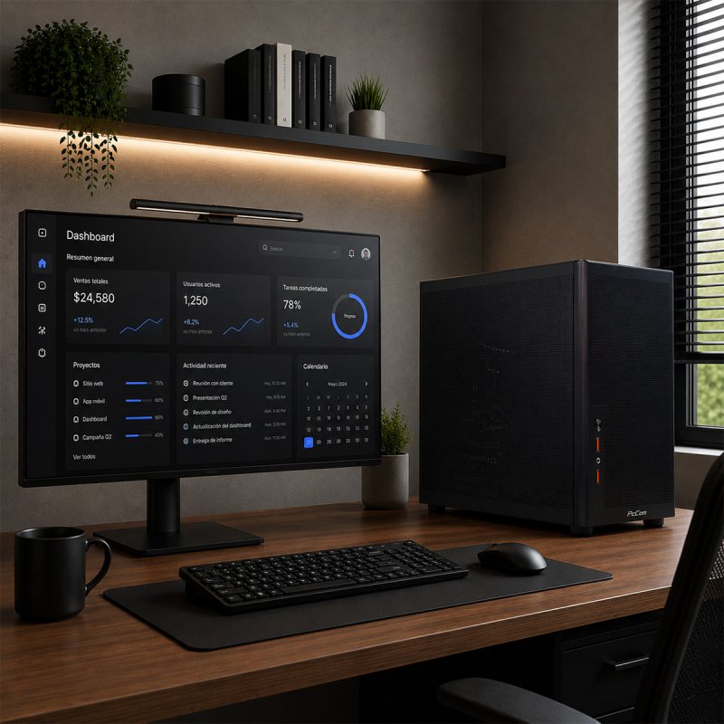 Detalle 2 de PcCom Work: Intel Core i7-12700, 32 GB de RAM y 1 TB SSD NVMe
