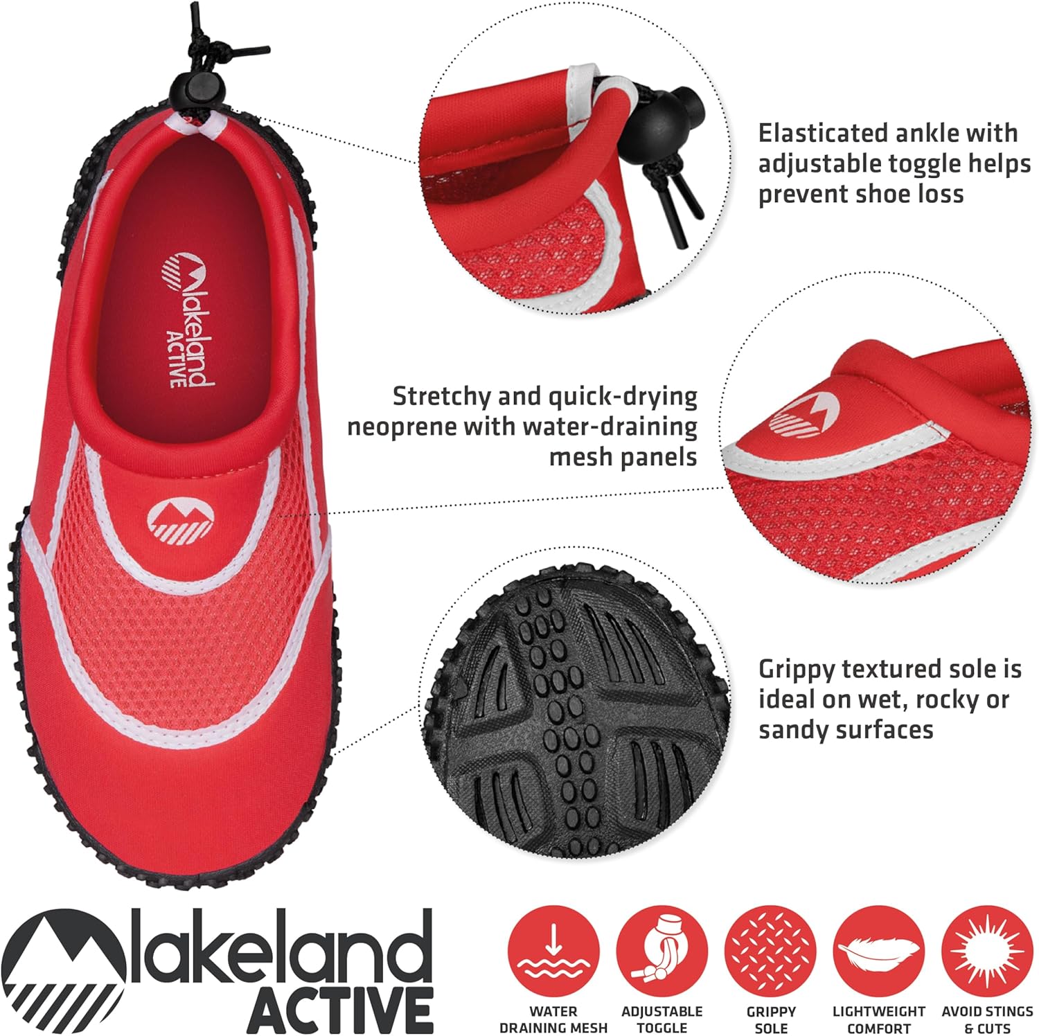 Thumbnail 3 de Lakeland Active Boy's Eden Aquasport Water Shoes