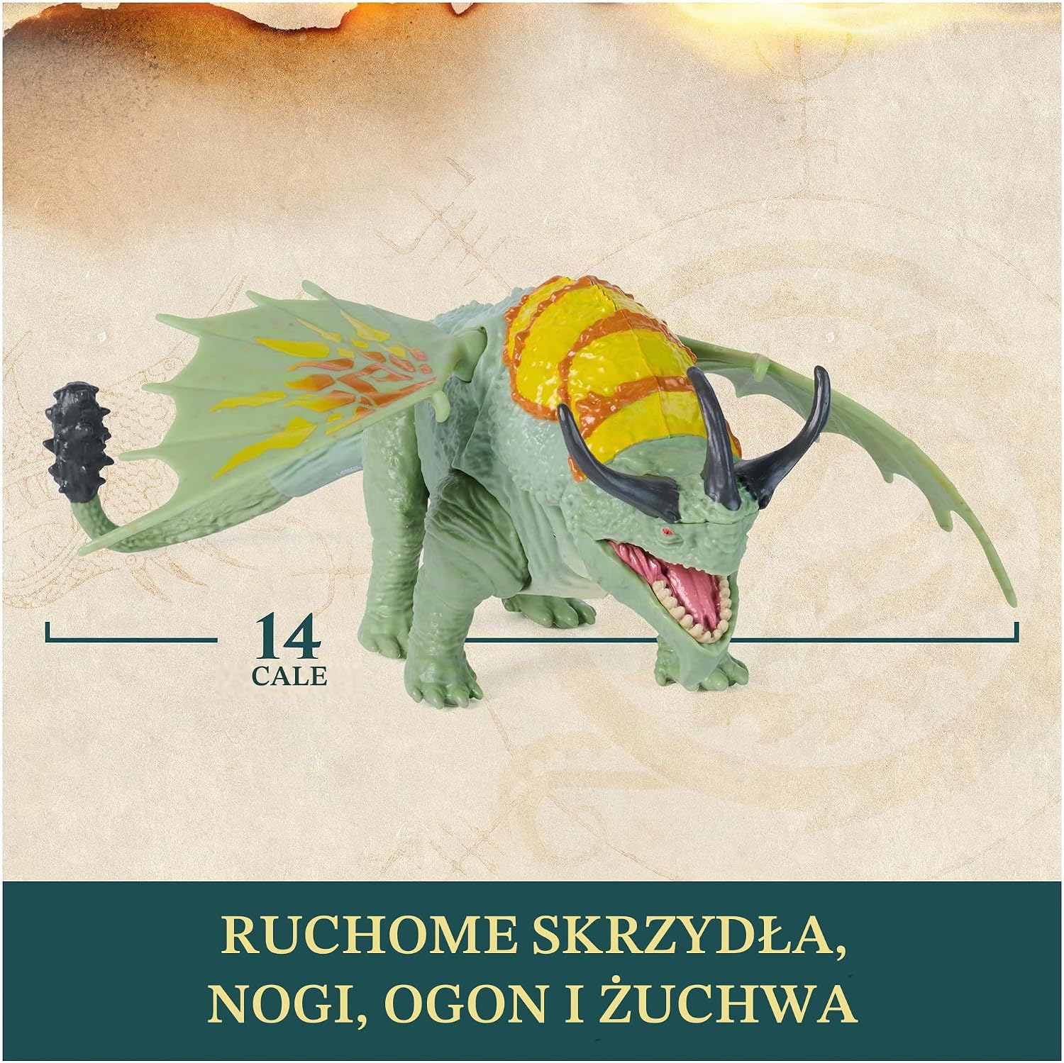 Detalle de Spin Master 6075559 – figurka DreamWorks Dragons z elastycznymi skrzydłami