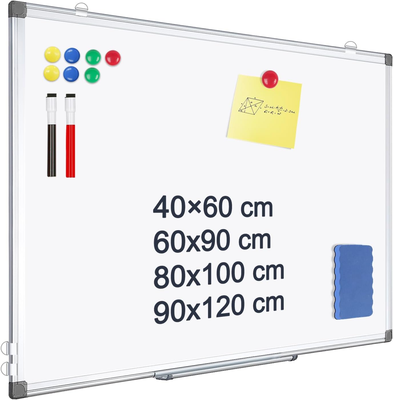 Detalle de QUEENLINK Magnetic Whiteboard 40 x 60 cm ๐งพ