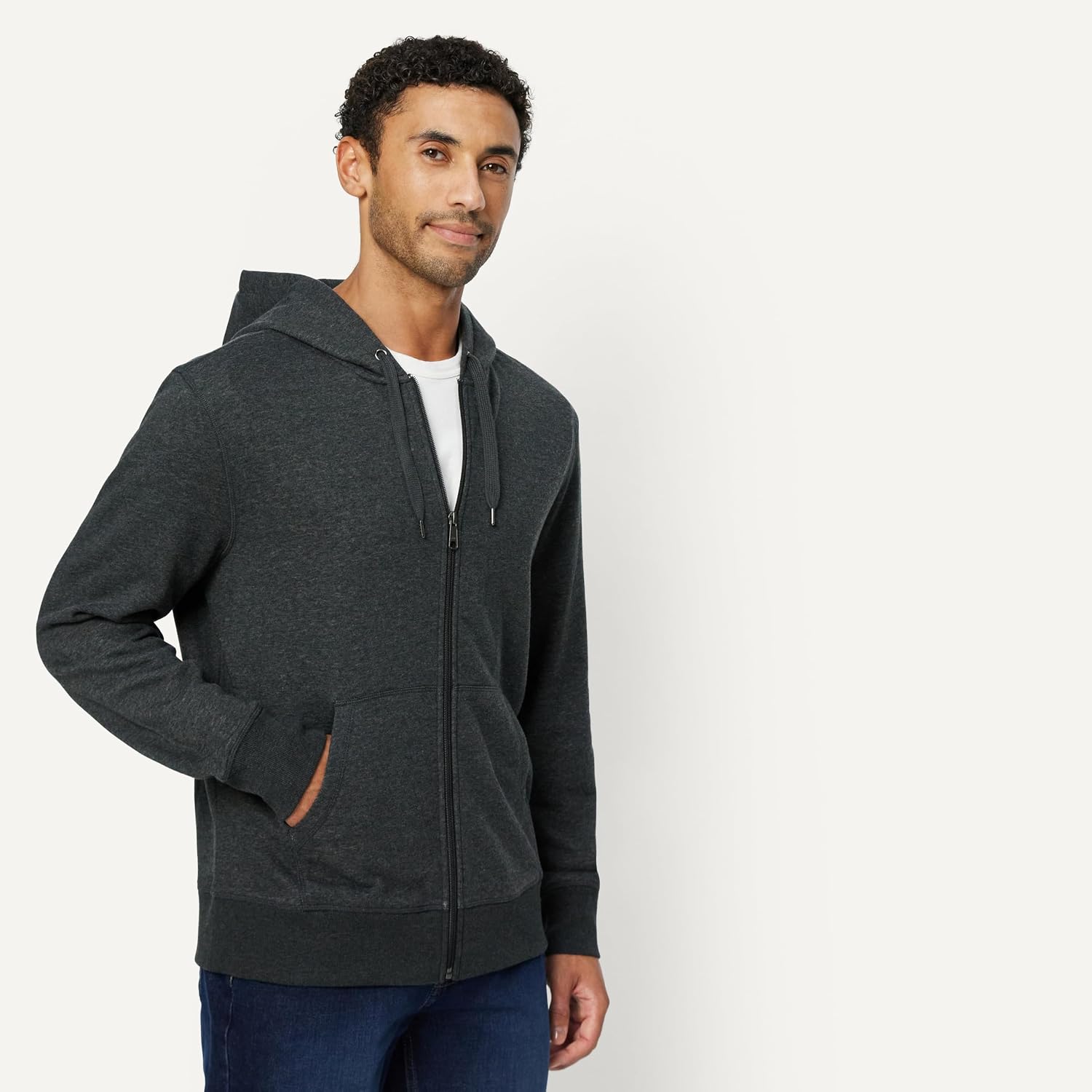 Thumbnail 2 de Amazon Essentials Men's Lightweight French Terry Full-Zip Hoodie