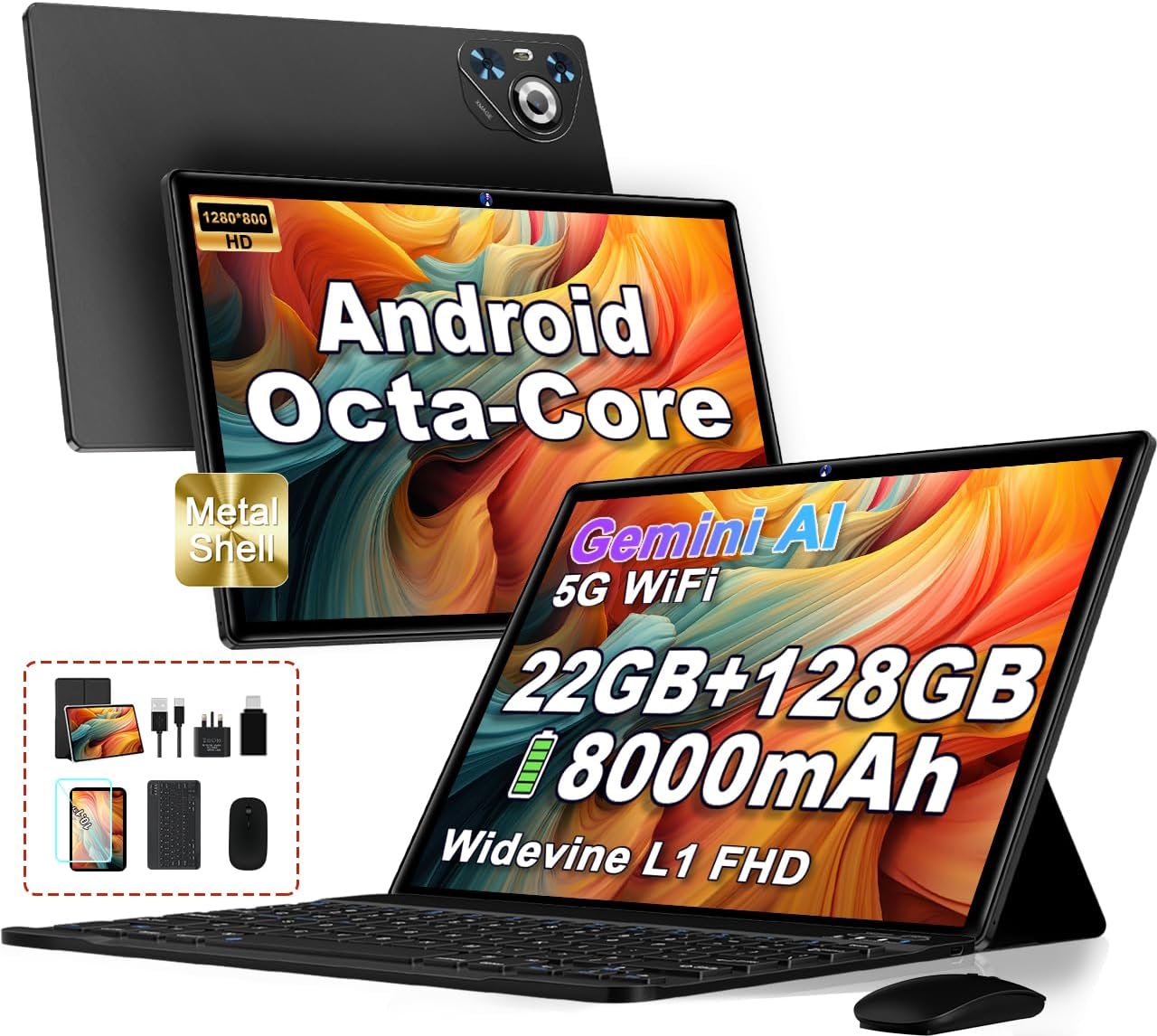 Detalle de JVVQTB TAB30 Android tablet 10 inch 8000mAh