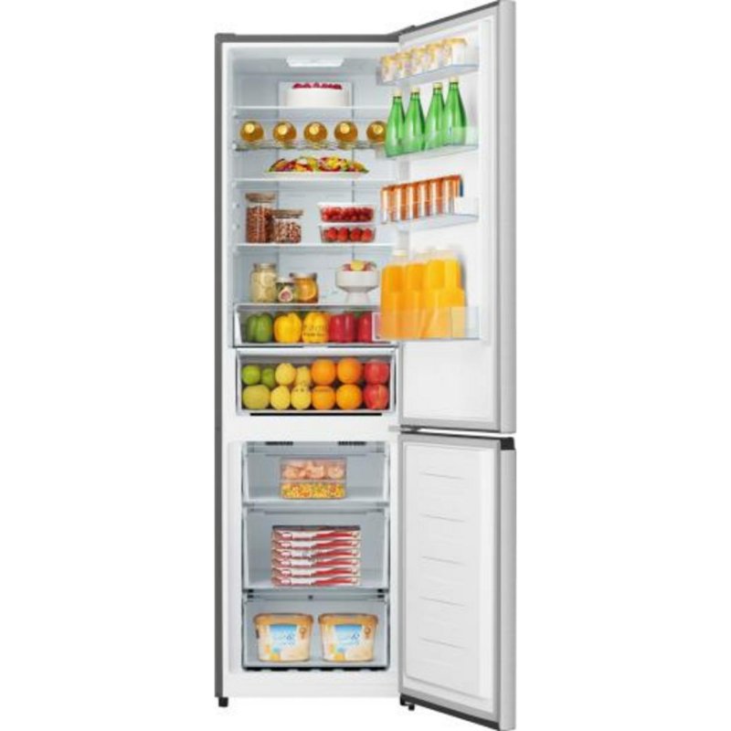 Detalle de Hisense RB440N4CCB No Frost: frigorífico combi de 300 L pensado para familias que apuestan por la organización