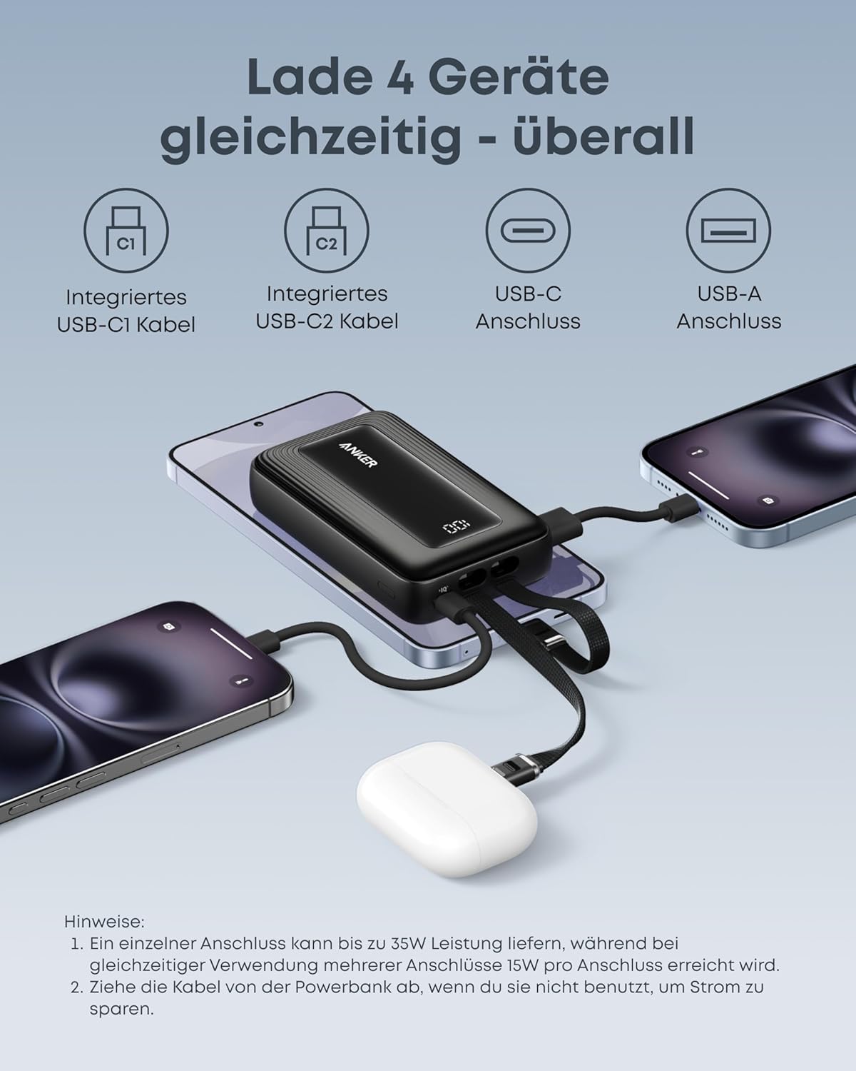 Thumbnail 4 de Anker Zolo Powerbank 20000 mAh