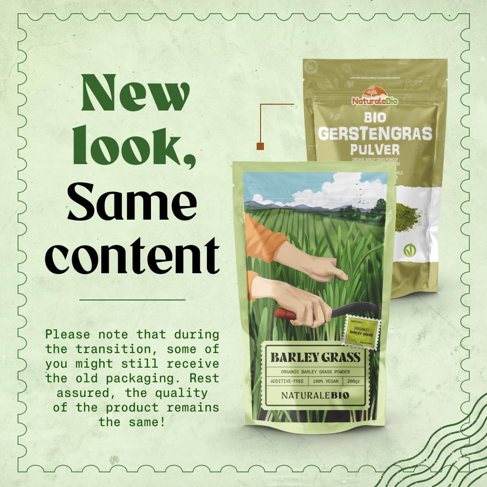 Thumbnail 4 de NaturaleBio Barley Grass Powder 1kg
