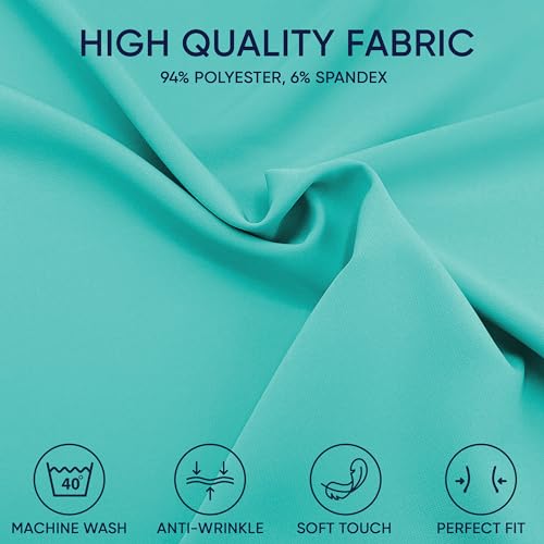 Thumbnail 6 de B-well Bella Uniformes Sanitarios: Casaca y Pantalón para Mujer – Verde Petróleo (XXL)