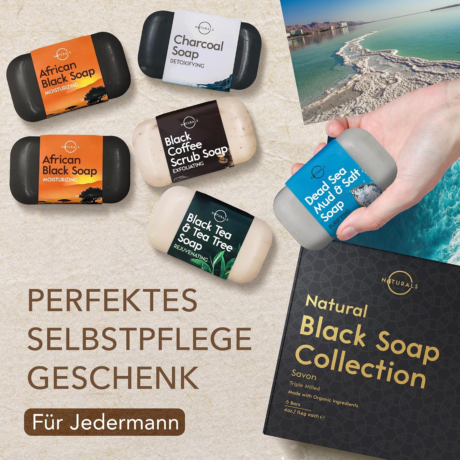 Thumbnail 6 de O Naturals 6 Stück Seifen Set 100% Bio Vegan