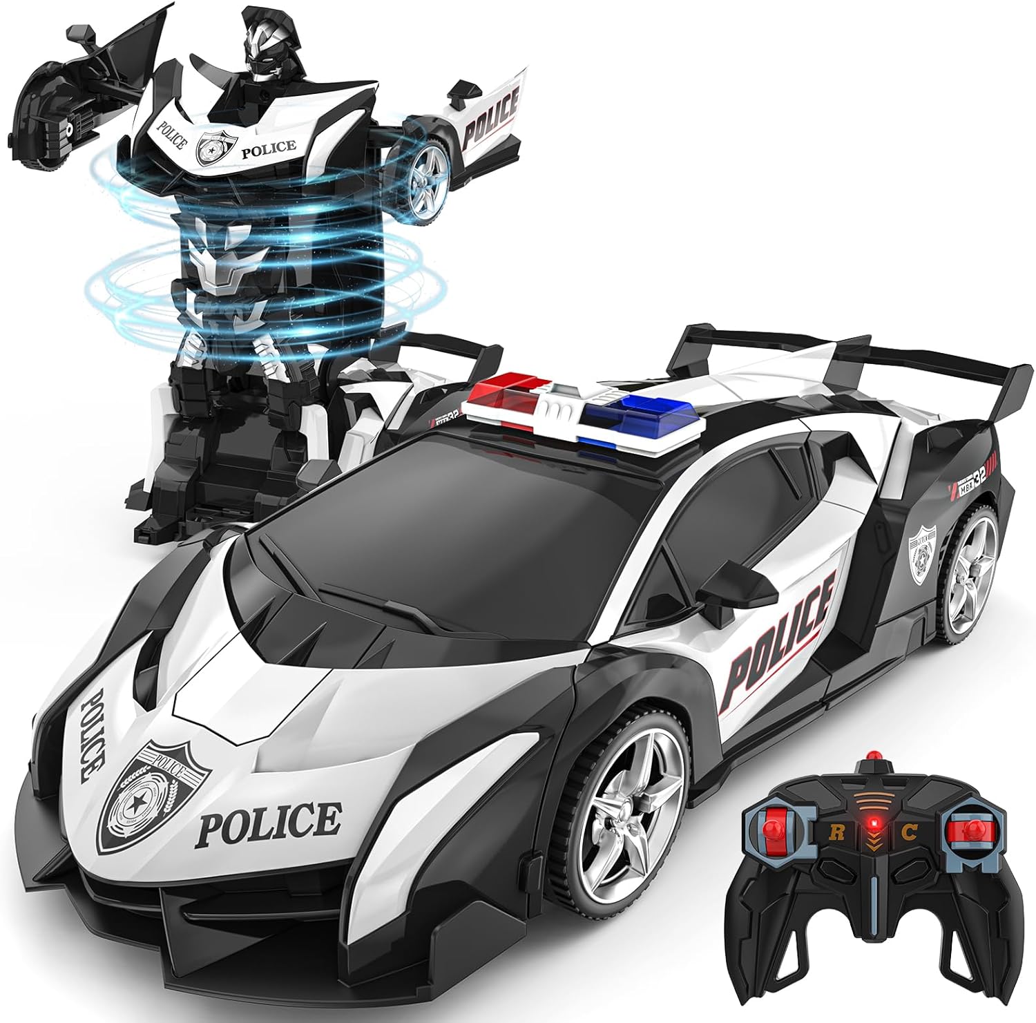 Detalle de BLUEJAY Transform RC Car 1:18 2.4GHz
