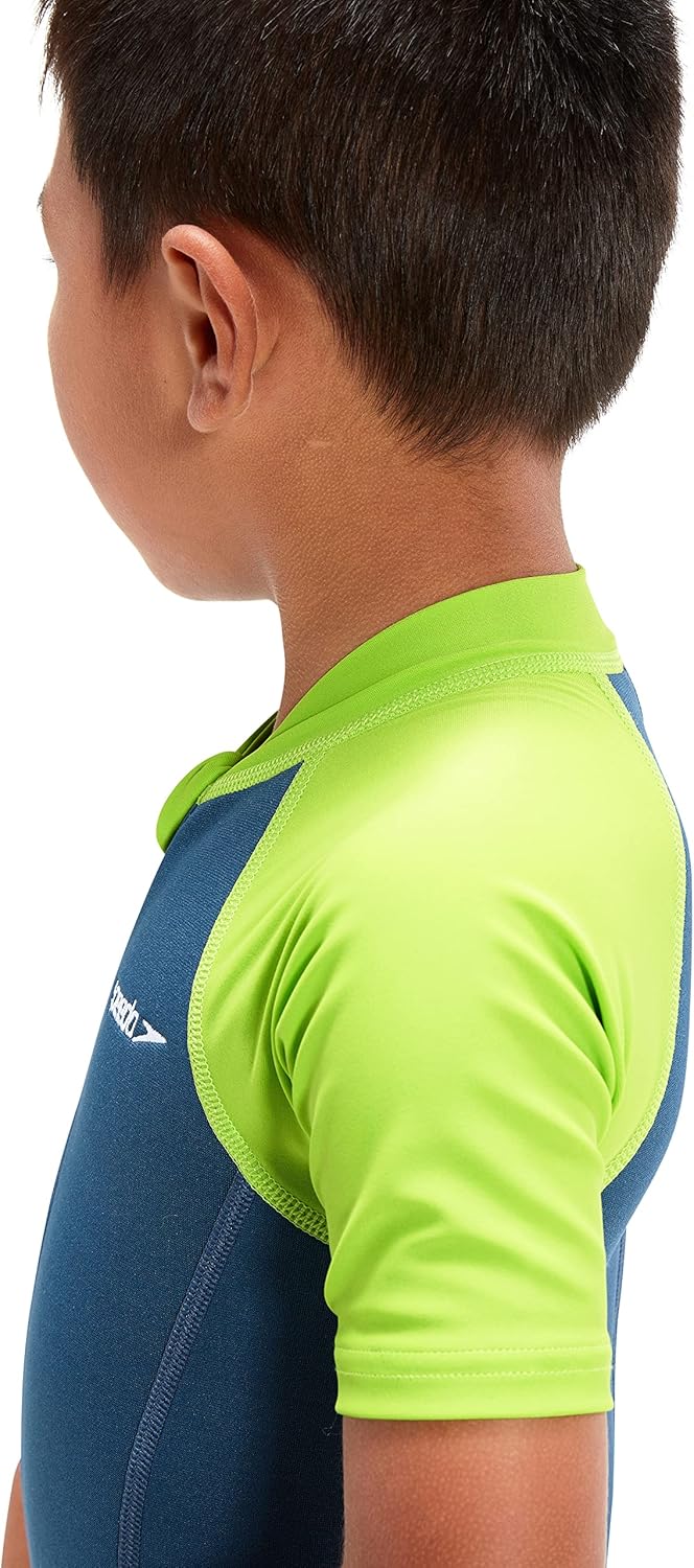 Detalle de Speedo Learn To Swim Essential Wetsuit Neoprene – Muta bambino con zip frontale, protezione e isolamento