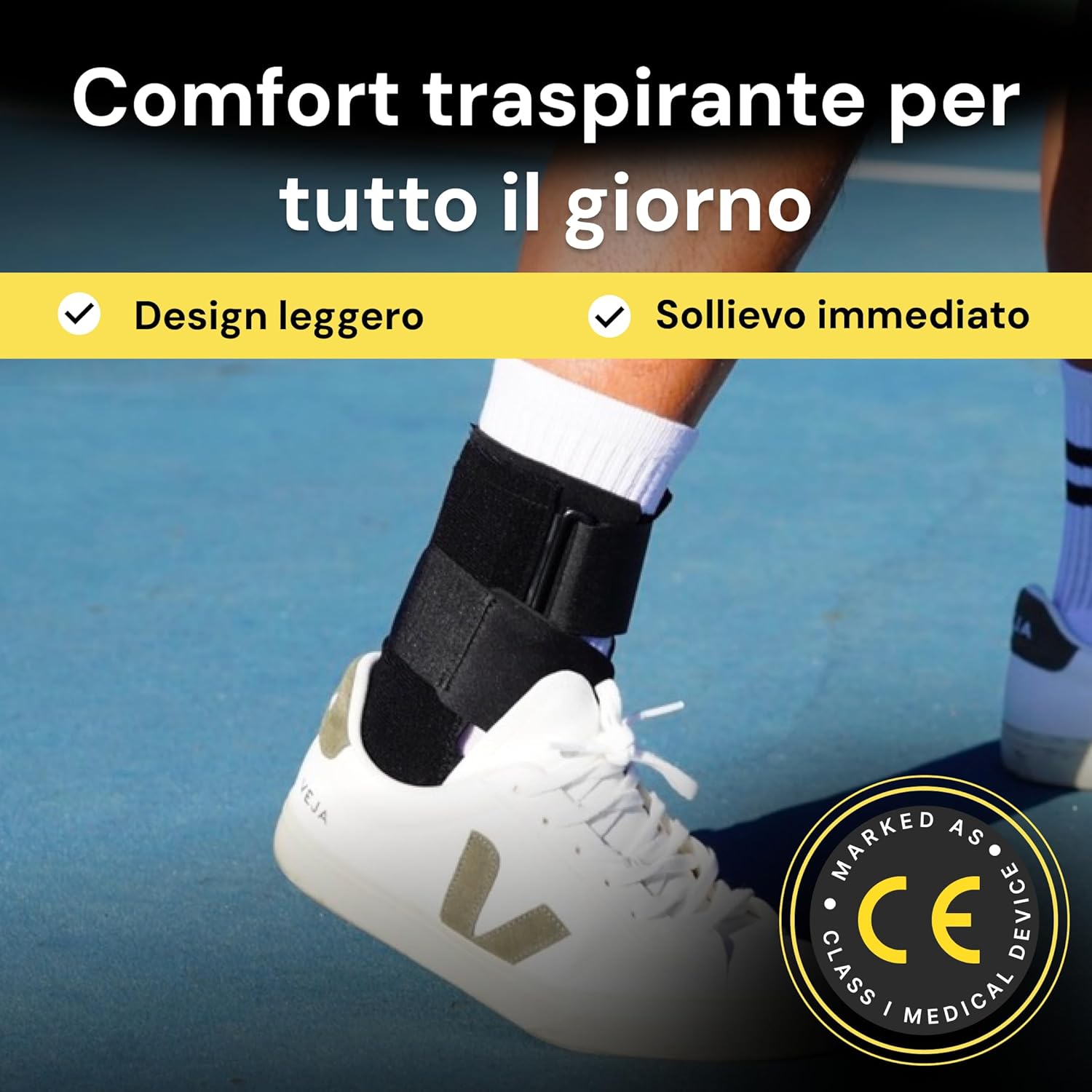 Thumbnail 2 de BraceUP Cavigliera ortopedica per uomo e donna: tutore per stabilità e dolore al piede