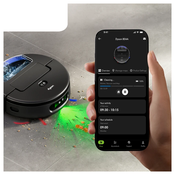 Thumbnail 1 de Dyson Spot+Scrub AI – KI-gesteuerter Saugroboter für Fleckenreinigung