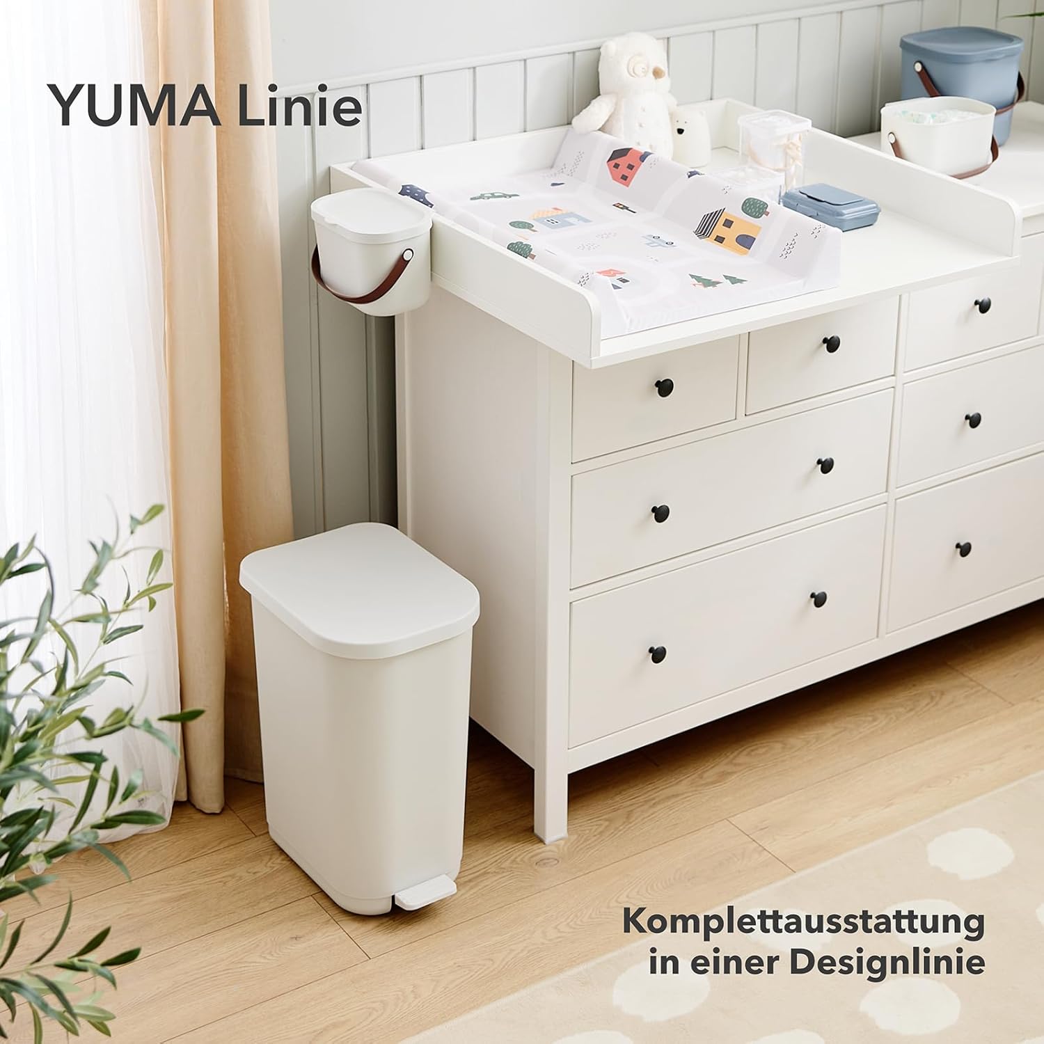 Thumbnail 5 de Rotho Babydesign YUMA geruchsdichter Windeleimer