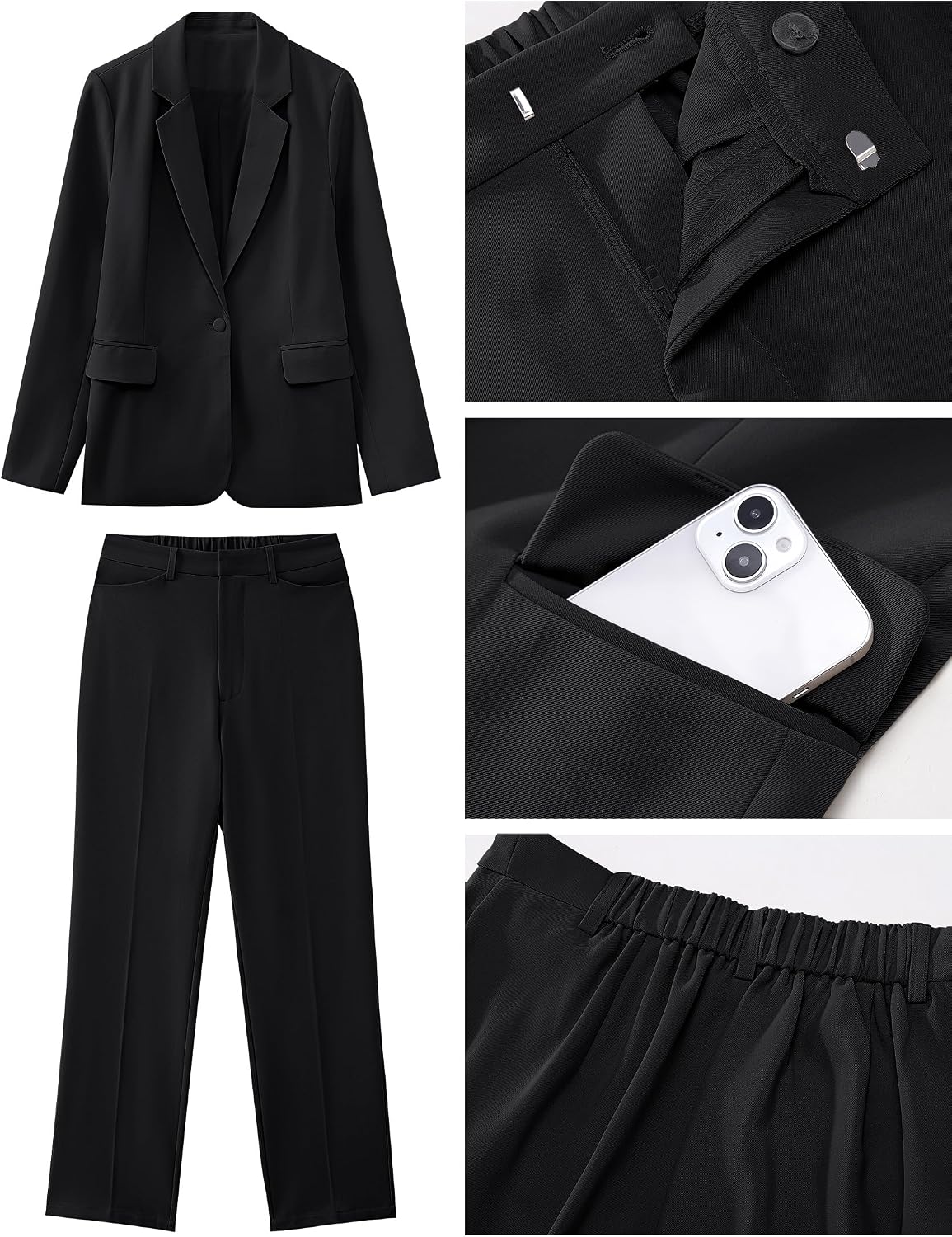 Thumbnail 4 de luvamia Two Piece Pantsuit 29in Inseam