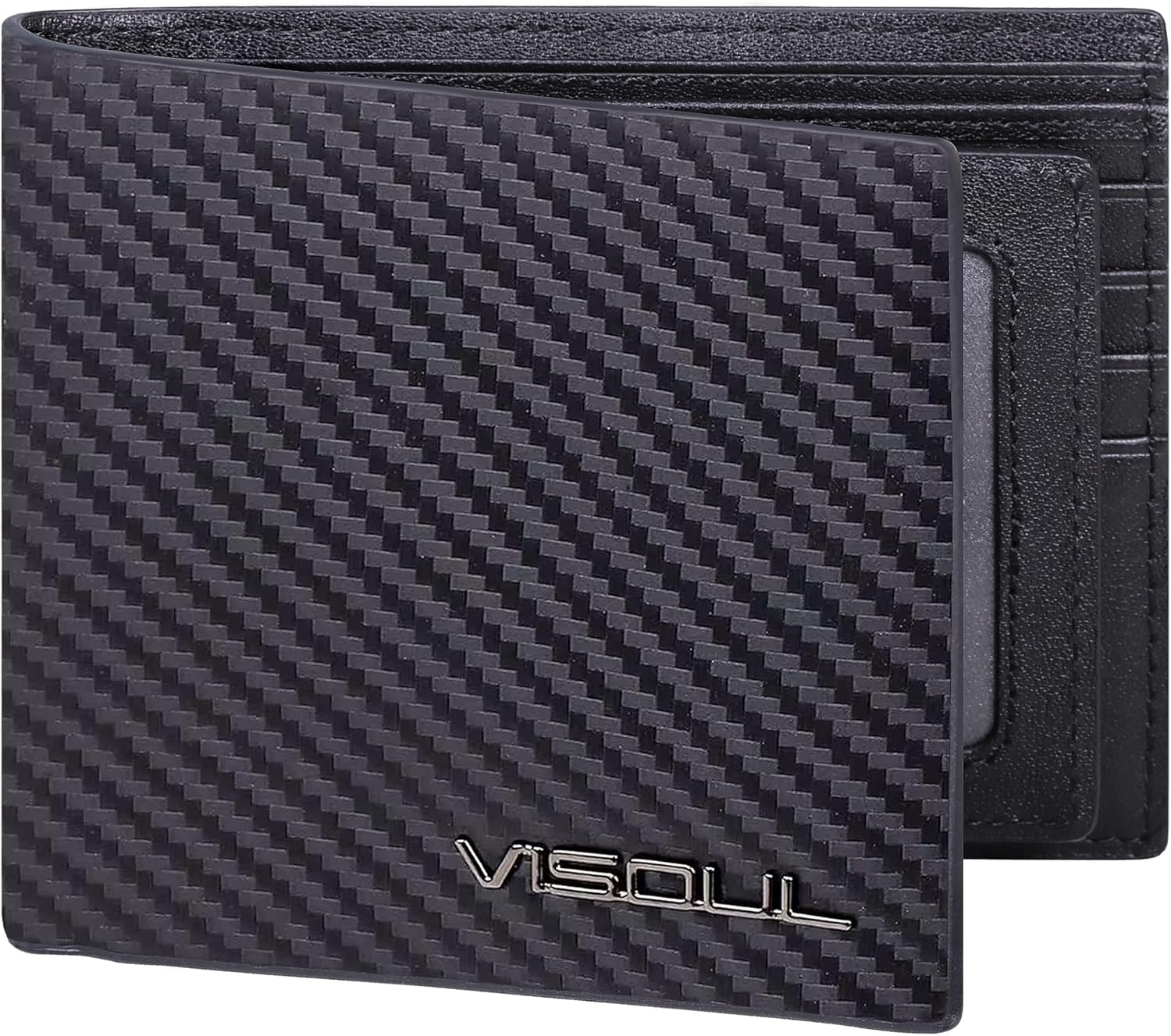 Thumbnail 6 de VISOUL Cartera Hombre Piel RFID 12 ranuras