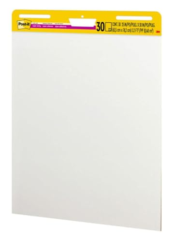 Thumbnail 10 de Post-it Super Sticky Easel Pad, 25 x 30 in, White Lined, 4 Pack by Post-it