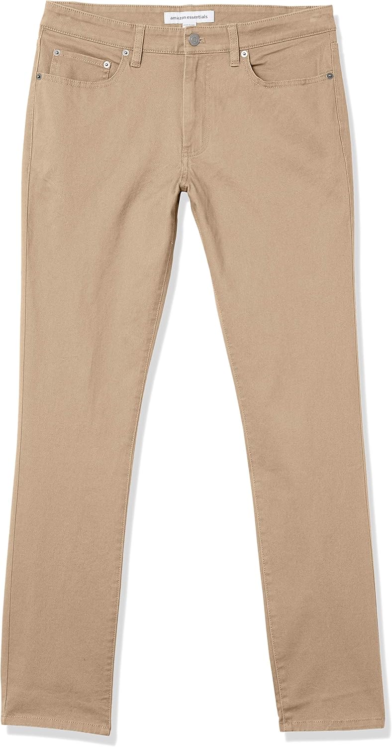 Thumbnail 3 de Amazon Essentials Men’s Skinny-Fit 5-Pocket Stretch Twill Trousers