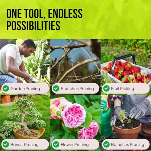 Thumbnail 6 de Craft911 2-Pack Stainless Steel Gardening Scissors: Pruning Shears and Clippers