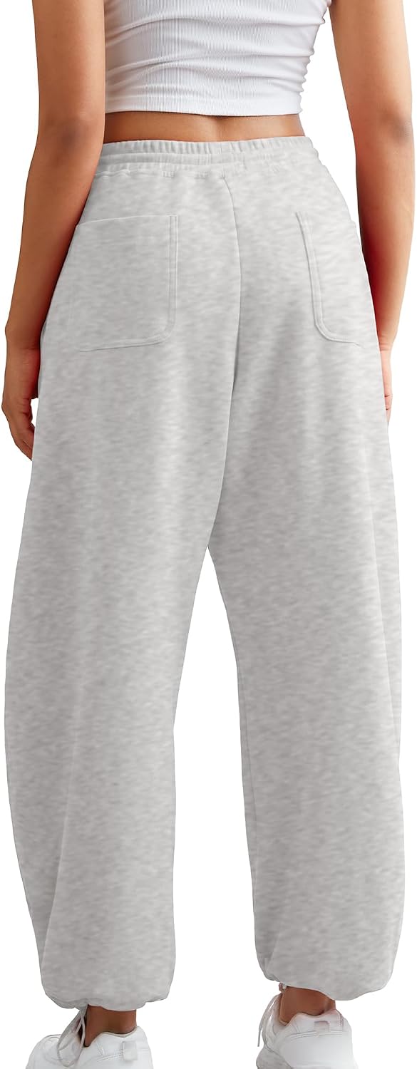 Detalle 2 de ELLEVEN Women's Wide-Leg Sweatpants, Cotton-Polyester Blend