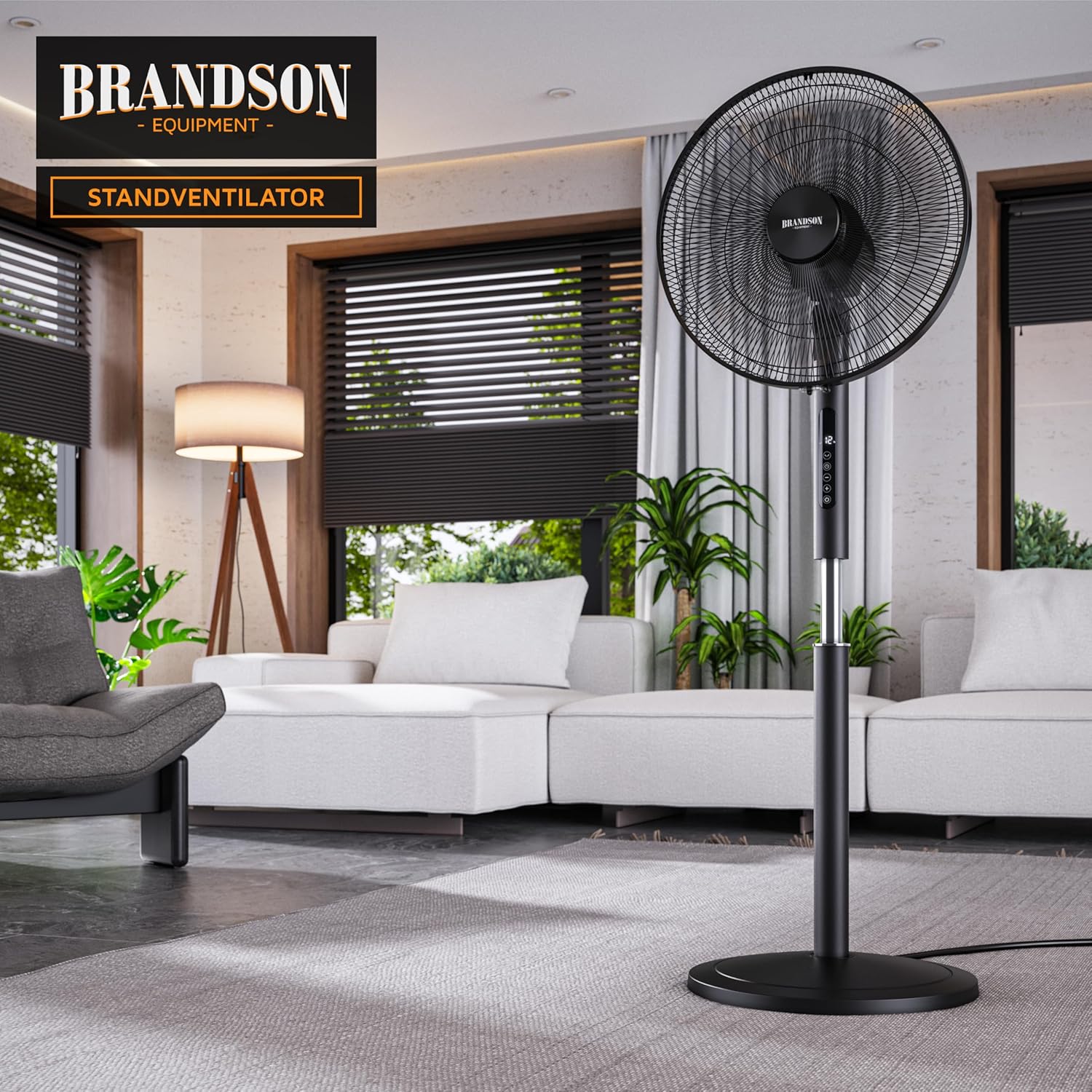 Thumbnail 6 de Brandson DC Standventilator Energiesparend ECO – leise, flexibel und effizient