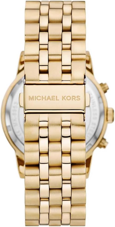 Thumbnail 1 de Michael Kors Hutton – Montre pour homme, mouvement chronographe (acier inoxydable ou cuir)