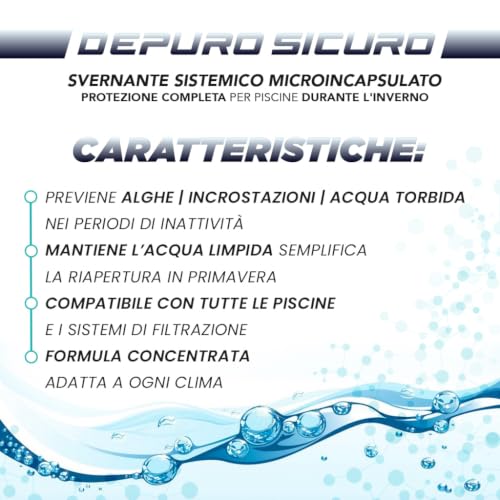 Detalle de Naturii Svernante concentrato per piscina, 5 L, effetto antigelo