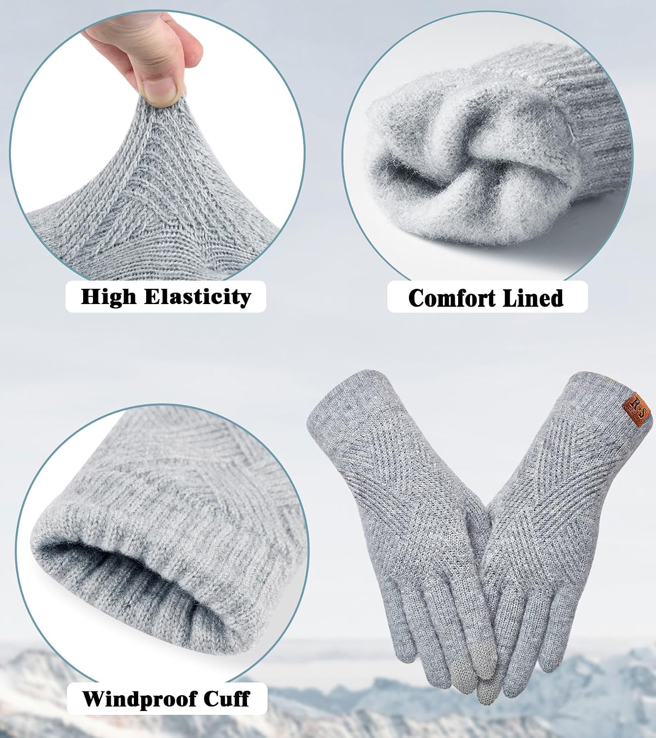Detalle 1 de REACH STAR Winter Gloves