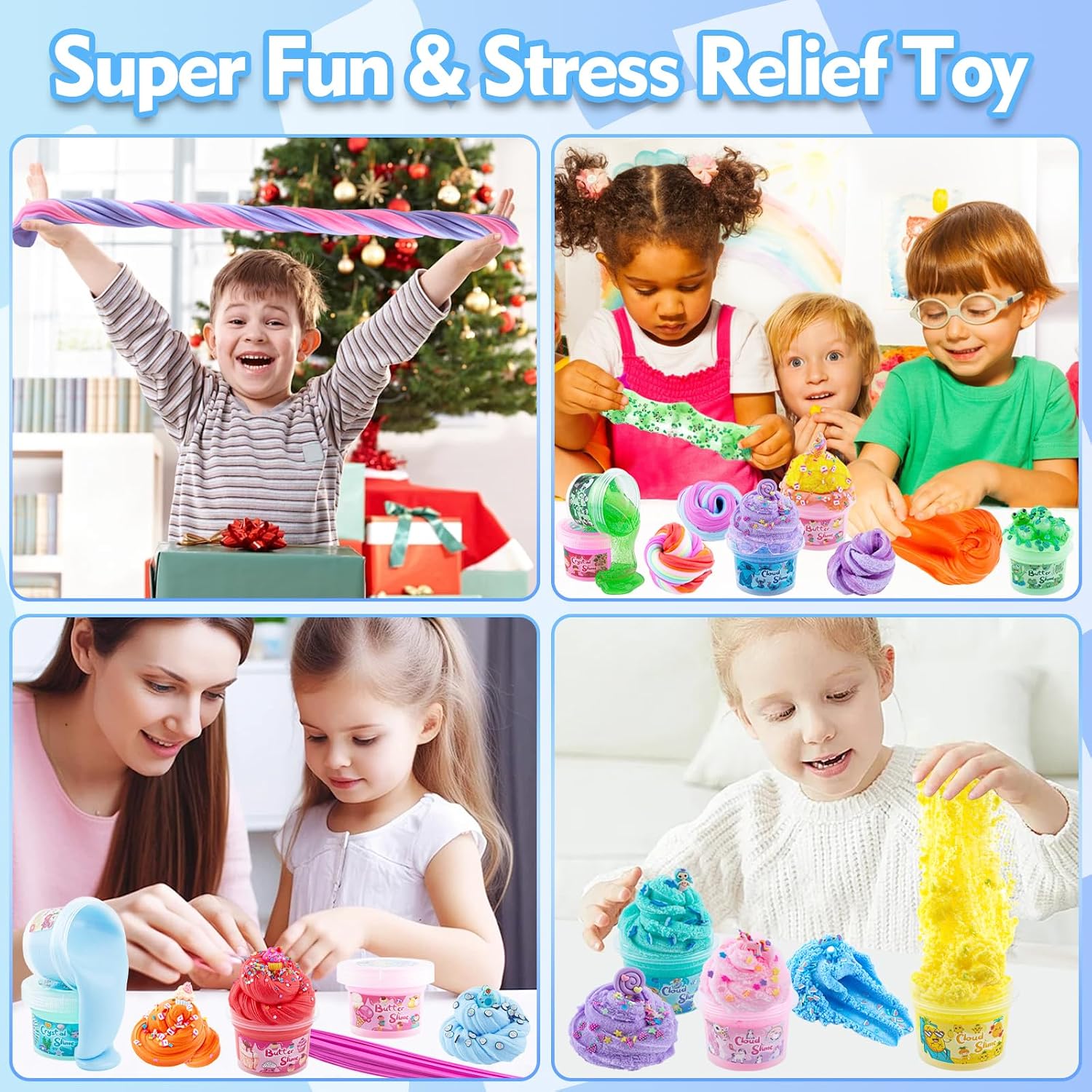 Detalle 2 de Okaybee Slime Kit, 80 mL Jars