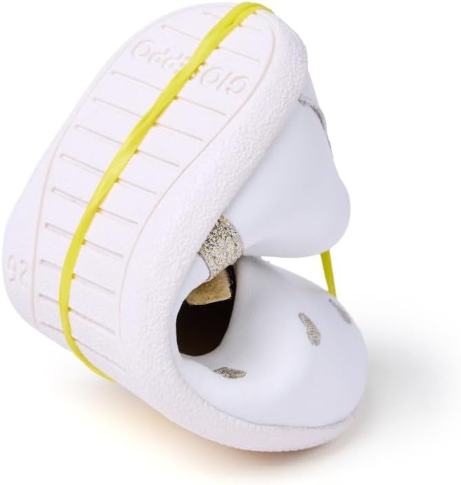 Thumbnail 5 de GIOSEPPO Hemse Chaussure bébé Fille – Ballerines cuir à broderies cœur et finition scintillante
