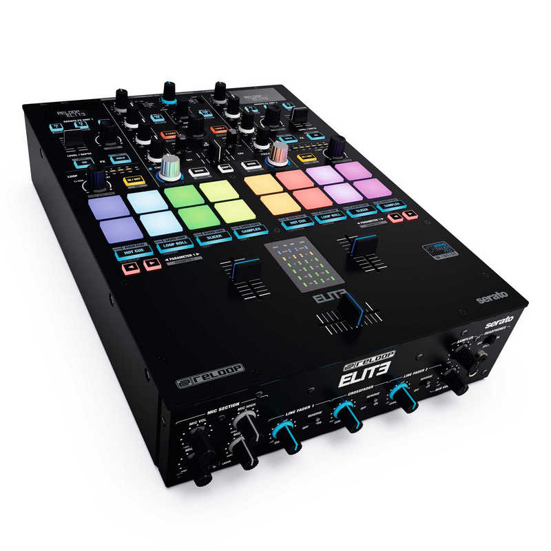 Detalle 2 de Reloop ELITE: Mesa de Mezclas con Serato DVS para DJ profesionales