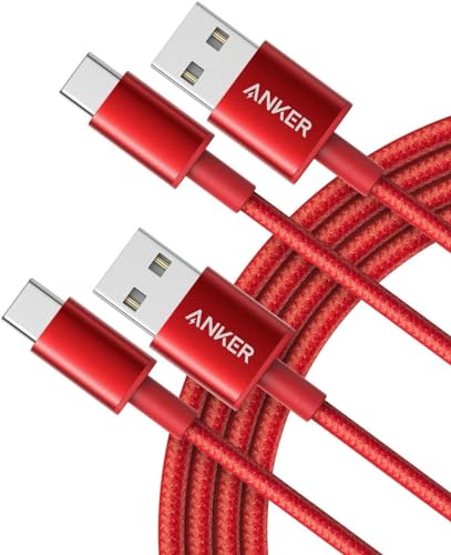 Detalle de Anker 331 Cavo USB Type-C – Confezione da 2, Nylon intrecciato 180 cm