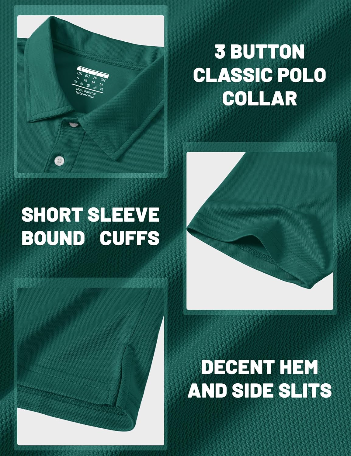 Thumbnail 6 de MAGCOMSEN Men's Polo Shirt, Polyester