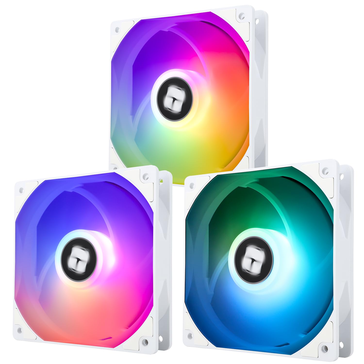 Detalle de Thermalright TL-C12CW-S X3 — Ventilateur de CPU 120 mm ARGB, silencieux, pack de 3