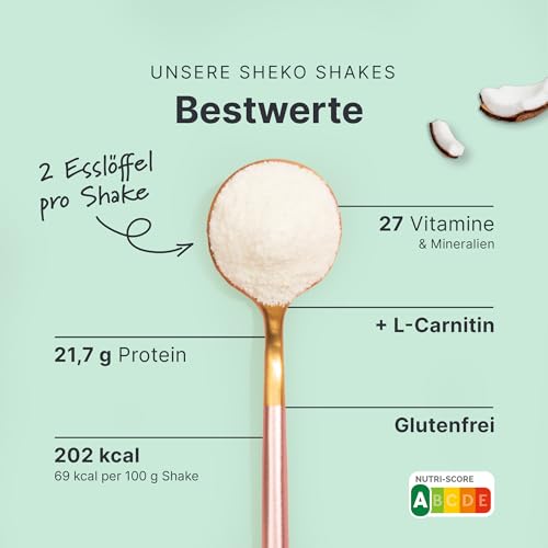 Thumbnail 2 de SHEKO Balance Shake Kokosnuss – Mahlzeitenersatz & Abnehmshake, 378 g
