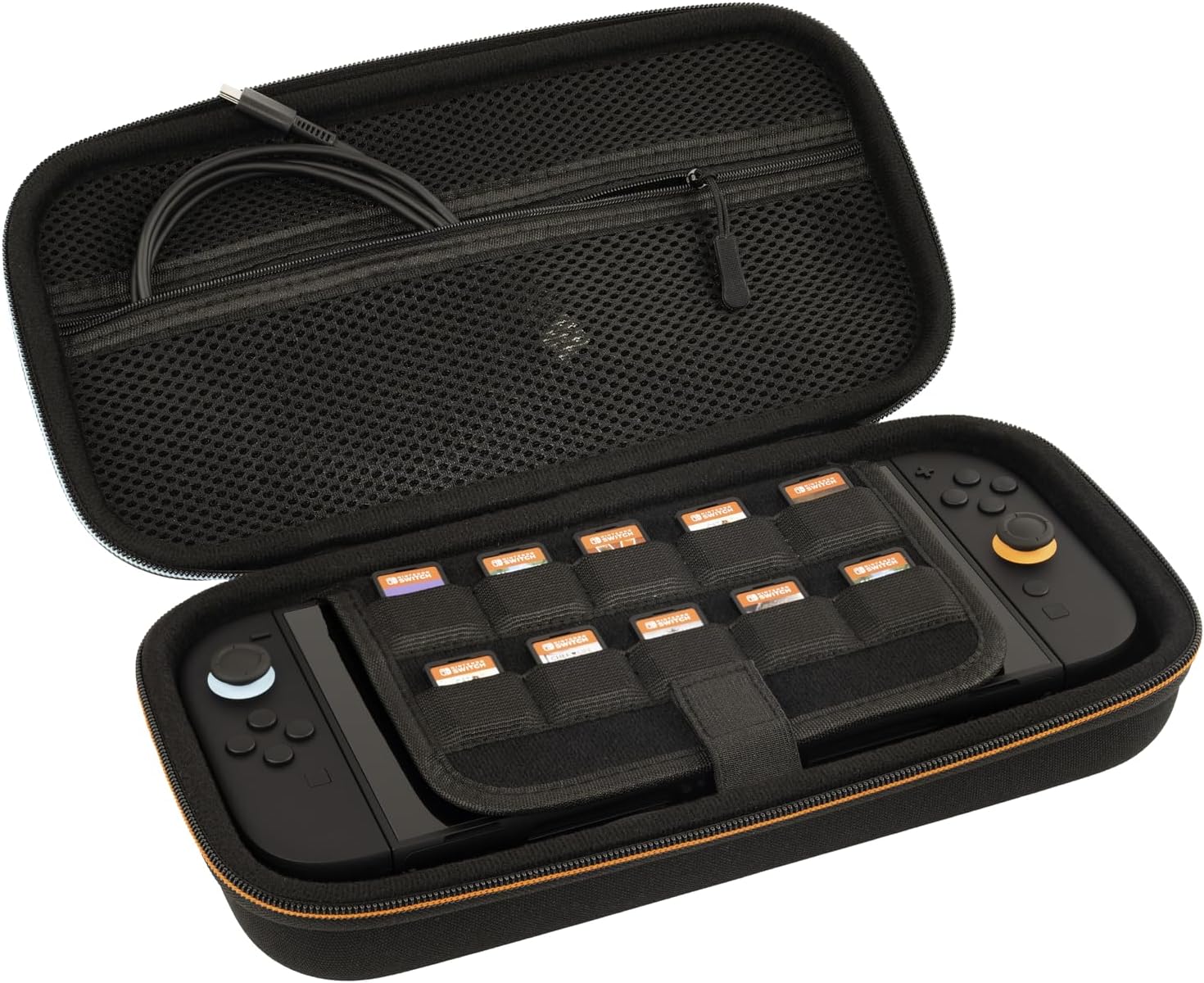 Thumbnail 4 de NACON SwitchNEWCHARGECASE : pochette de chargement rigide avec batterie 10 000 mAh et rangement 10 jeux