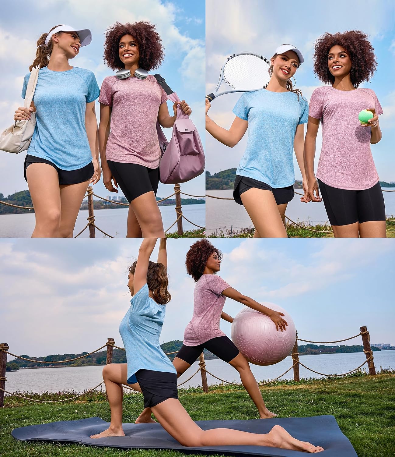 Detalle 1 de Gyabnw Laufshirt Funktionsshirt Damen