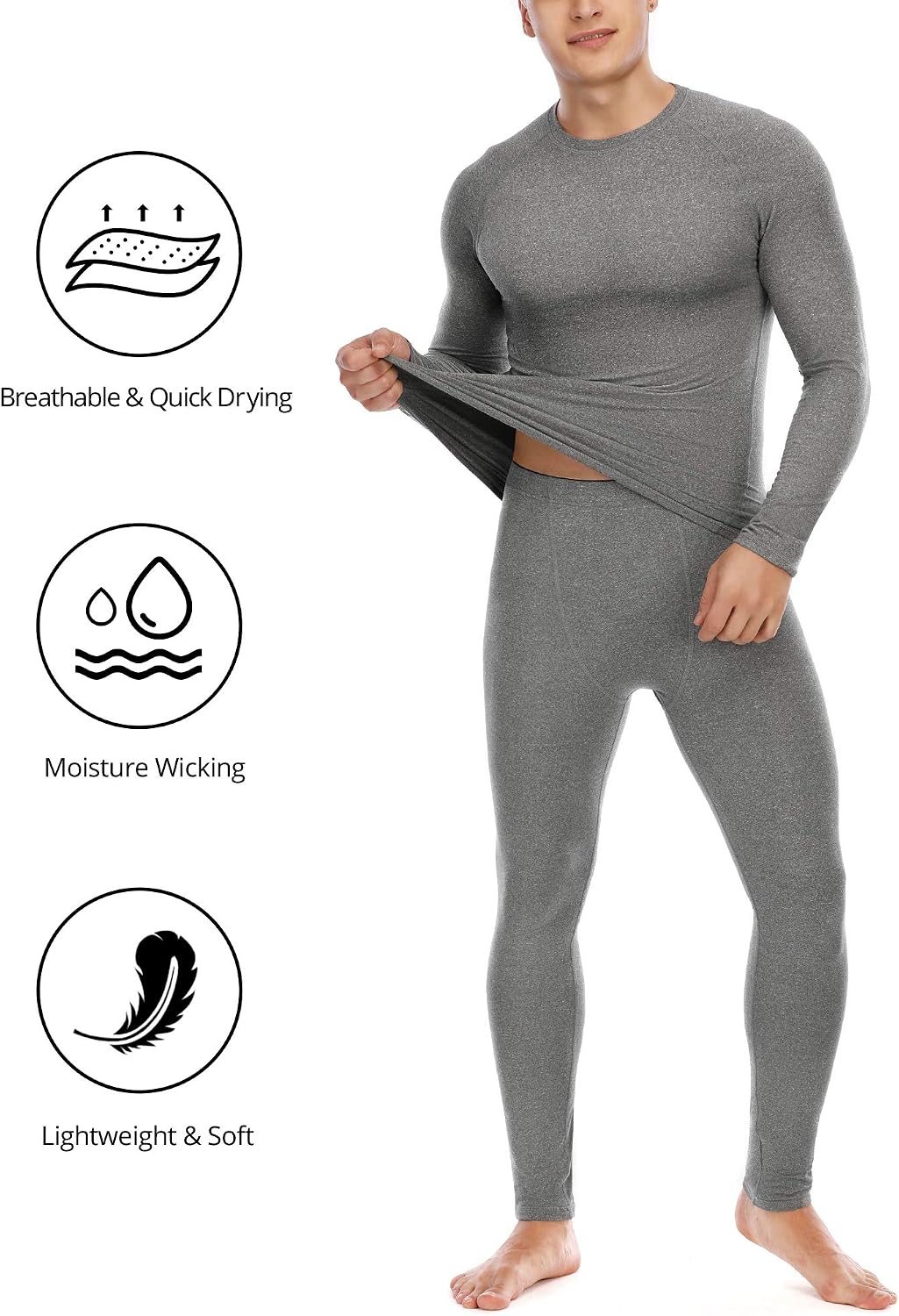 Thumbnail 3 de Roadbox Thermal Underwear Mens Base Layer