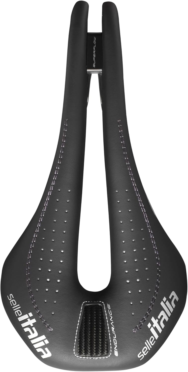 Detalle 2 de Selle Selle Italia Novus Super Flow Endurance TI316 – gain de confort et performance sur route