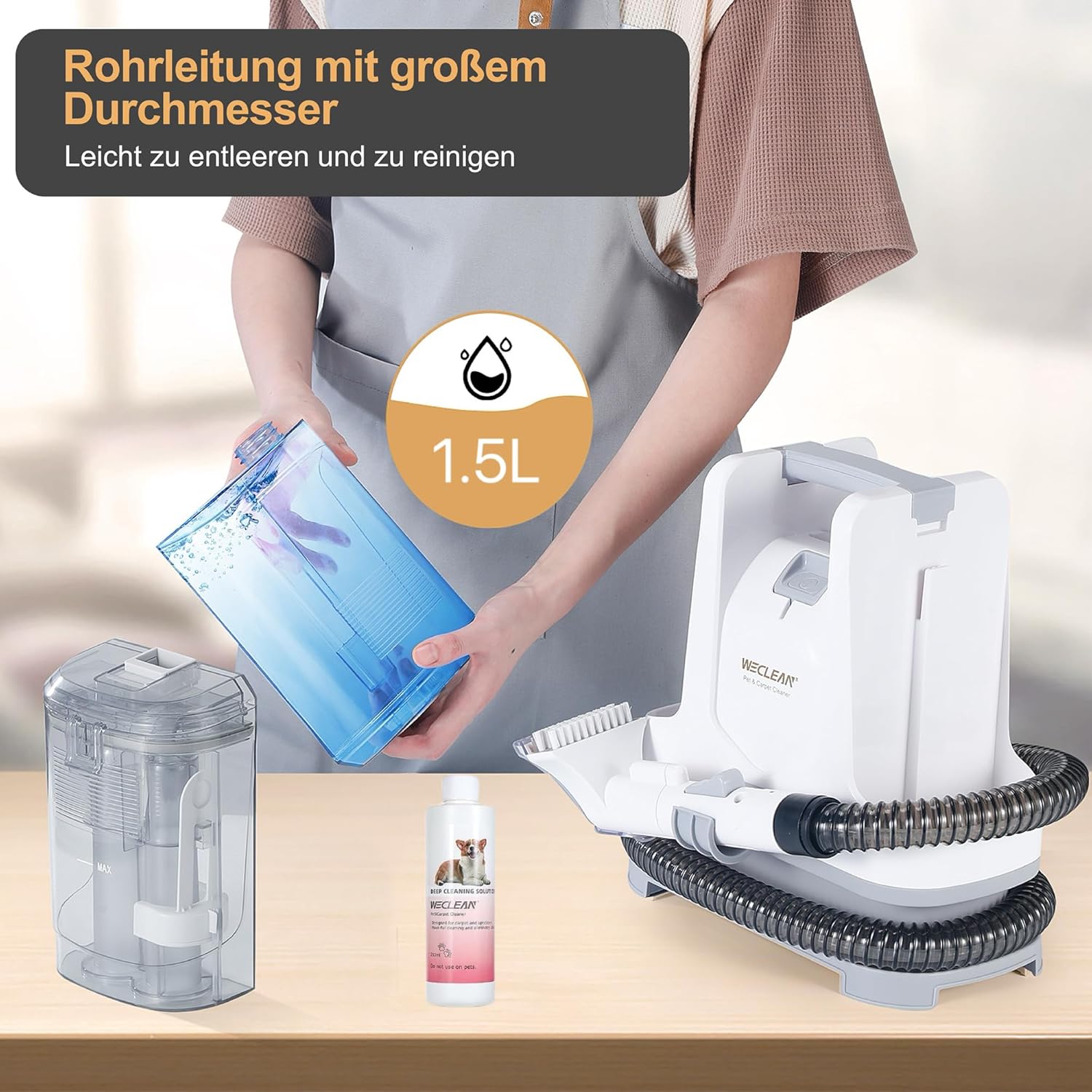Thumbnail 2 de WECLEAN C2 Waschsauger 400 W für Teppiche