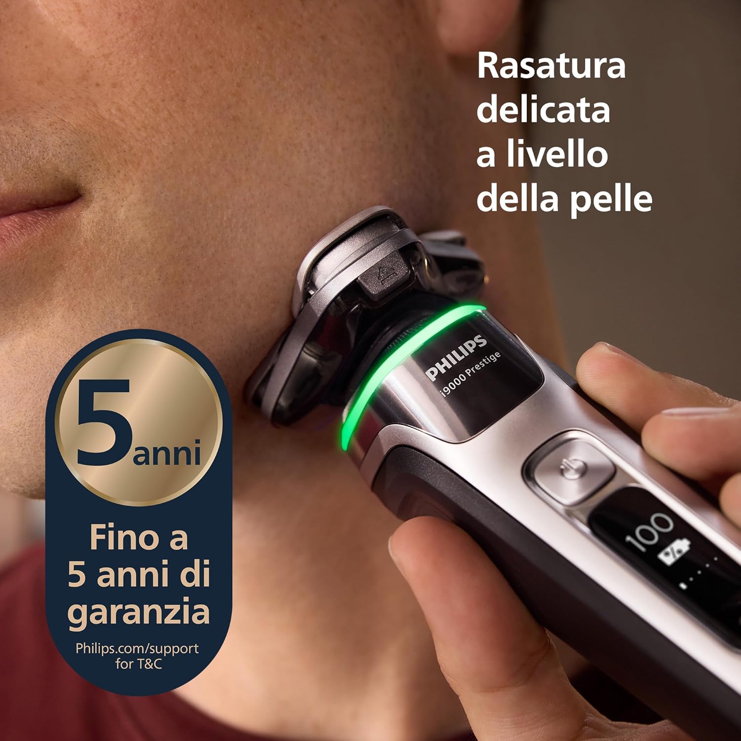 Thumbnail 3 de Philips Shaver i9000 Prestige XP9205/30 Wet & Dry con Skin IQ e Lift & Cut