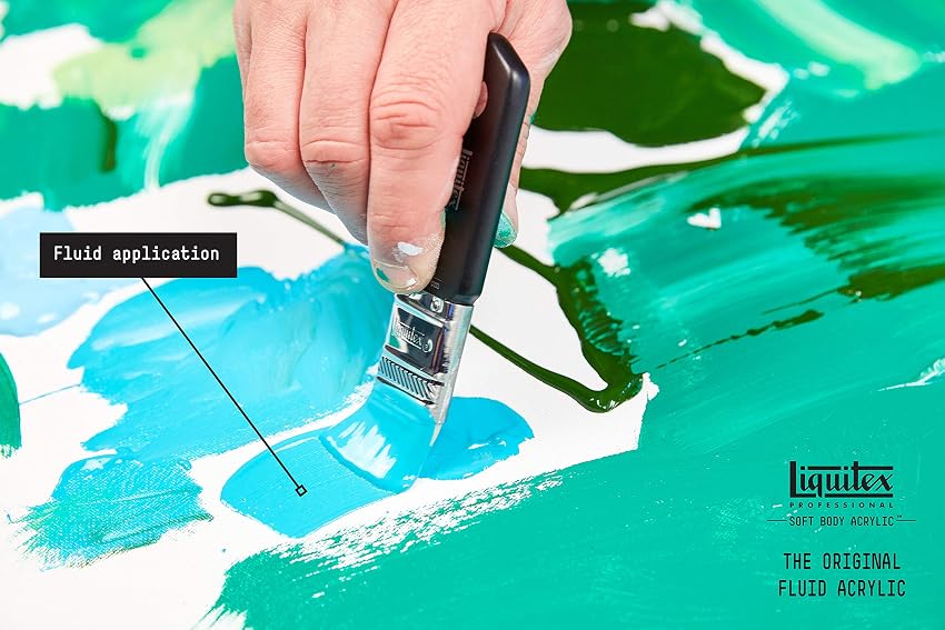 Detalle 2 de Liquitex 1923432 Pintura acrílica profesional blanco titanio 🎨