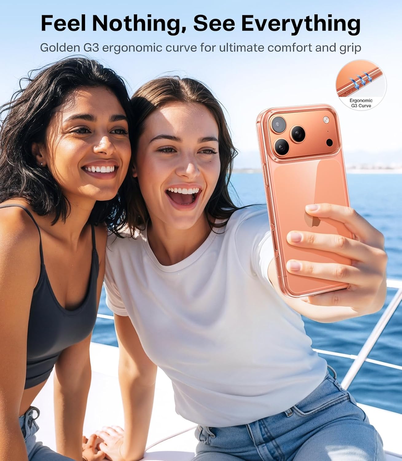 Thumbnail 6 de TORRAS iPhone 17 Pro Max Clear Case 6.9"