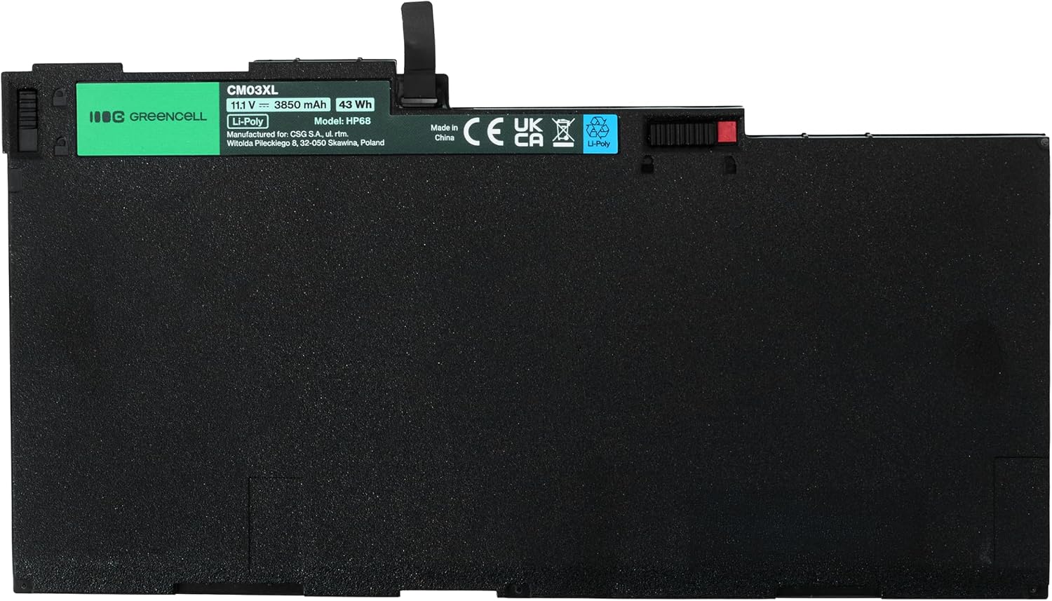 Detalle de Green Cell CM03XL batteria 4400 mAh