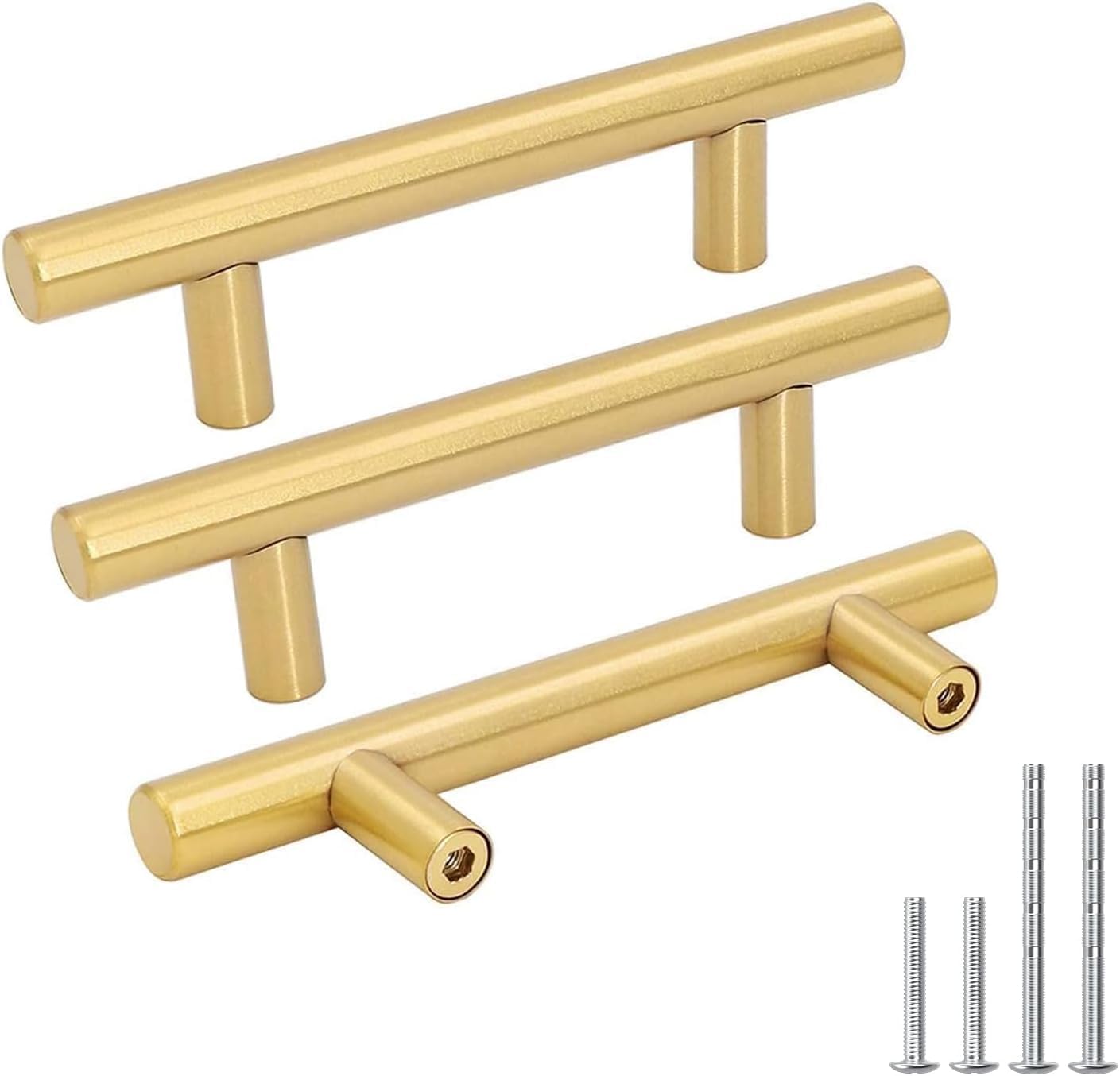Detalle de Goldenwarm Cabinet Pulls 3-Inch