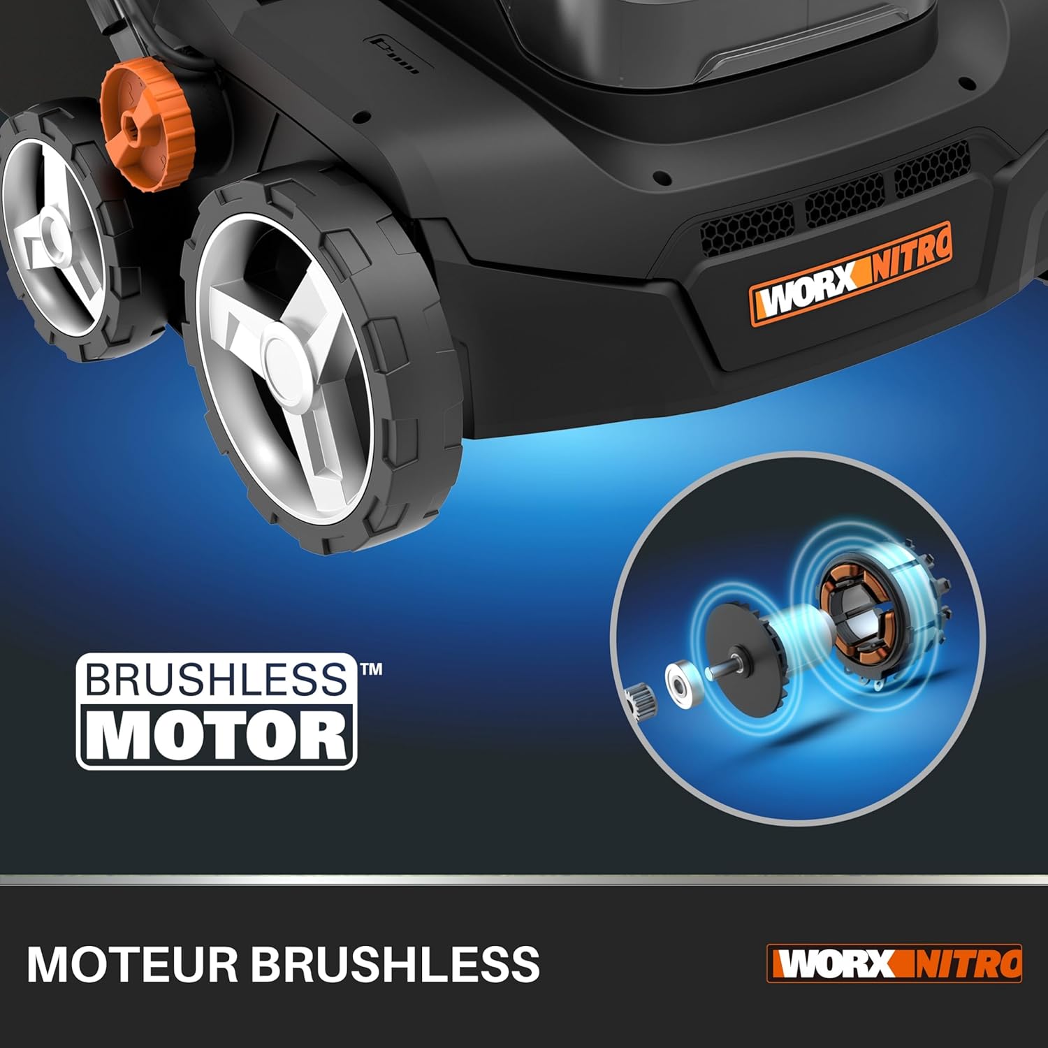 Detalle 1 de WORX WG855E.9 scarificateur et aérateur 36 cm