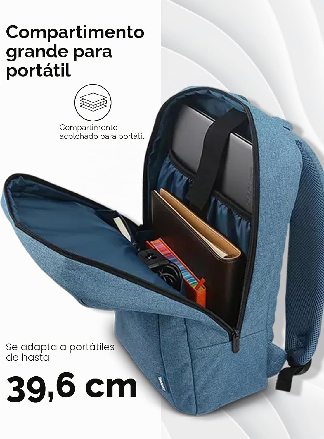 Detalle de Lenovo B210 mochila para portátiles 15,6" 💼